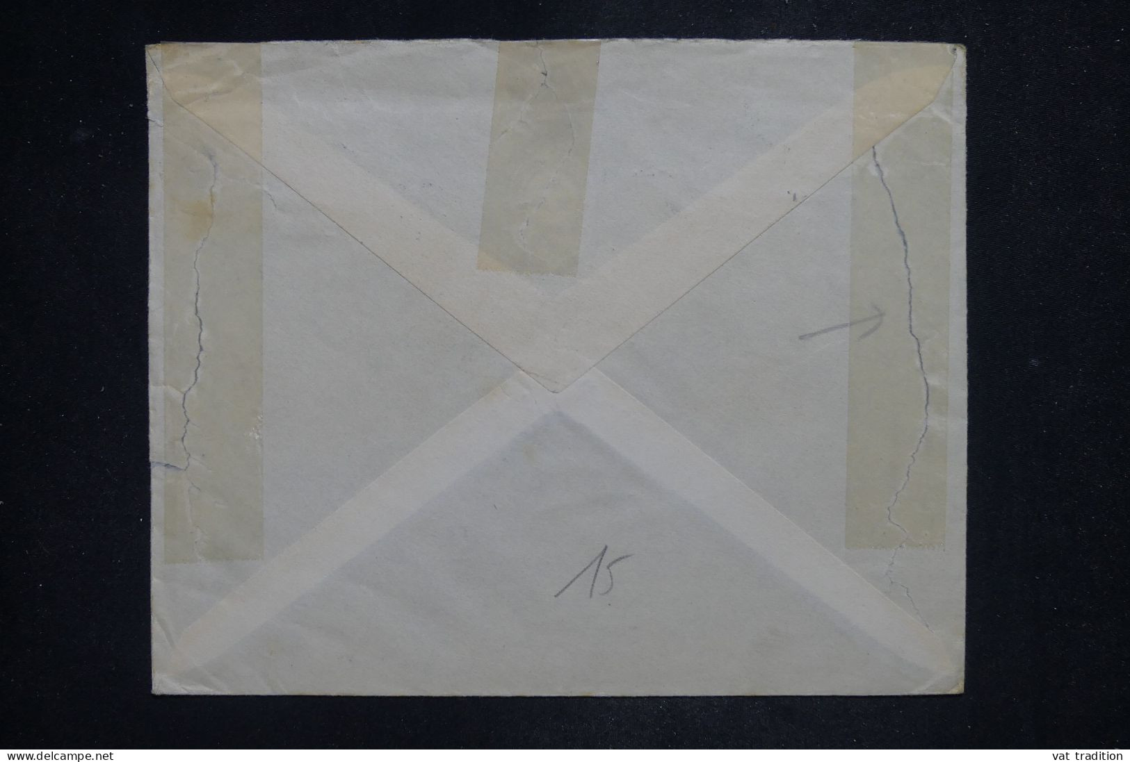 SUEDE - Lettre Pour La France - 1929 - A 2838A - 1920-1936 Rouleaux I