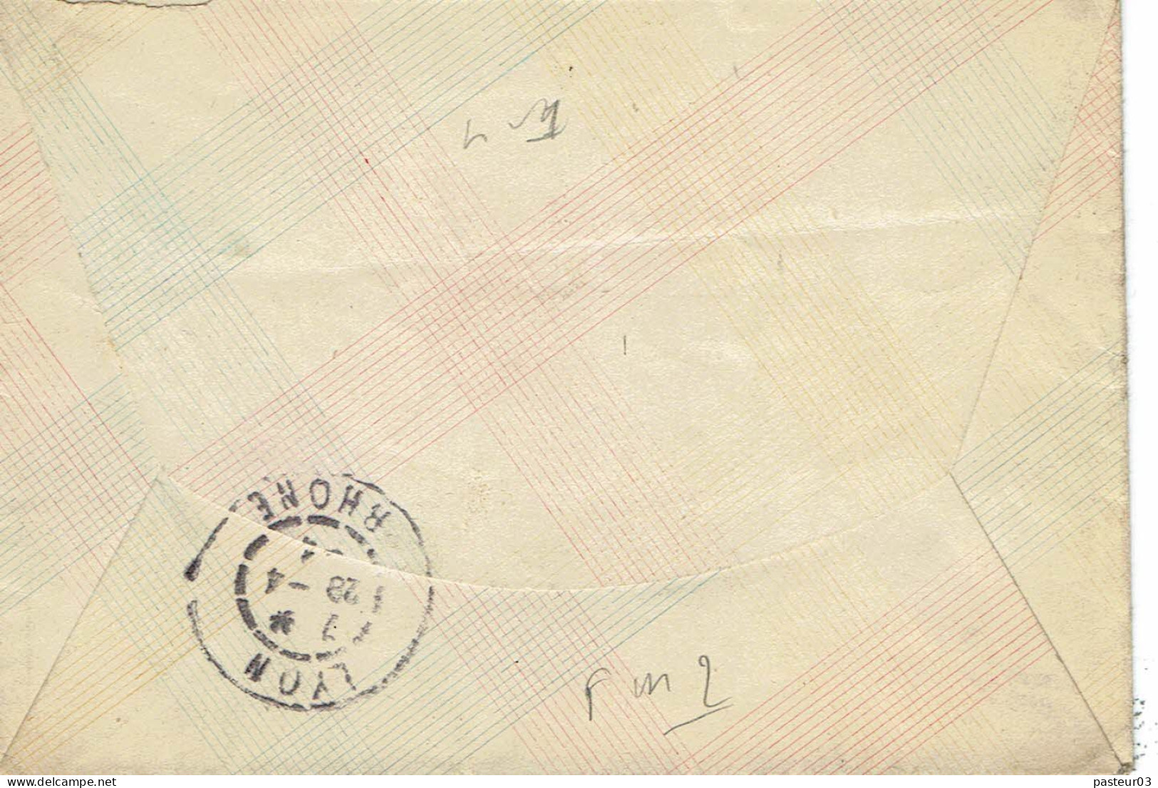 FM 2 Mouchon 15 C. Lettre Belley 27-4-1903 - Military Postage Stamps
