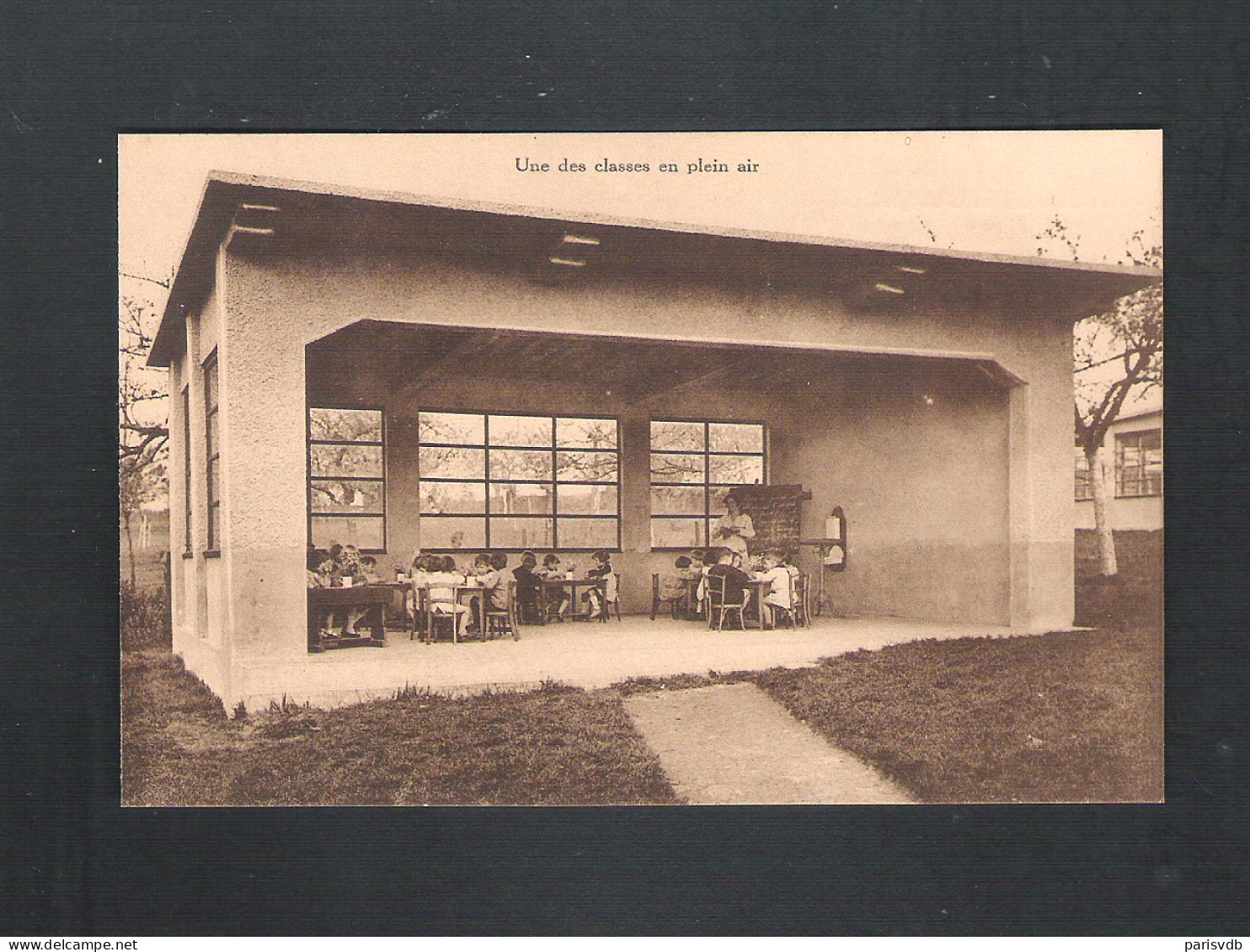 VLESENBEEK - STATION D'EDUCATION EN PLEIN AIR  " ADOLPHE MAX "  - UNE DES CLASSES EN PLEIN AIR (12.394) - Sint-Pieters-Leeuw