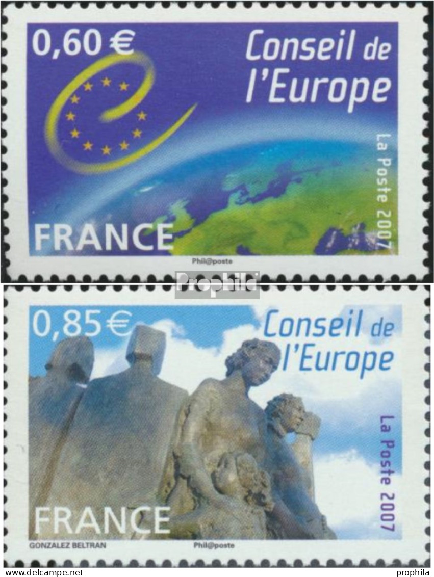 Frankreich DA63-DA64 (kompl.Ausg.) Postfrisch 2007 Kunst - Ungebraucht