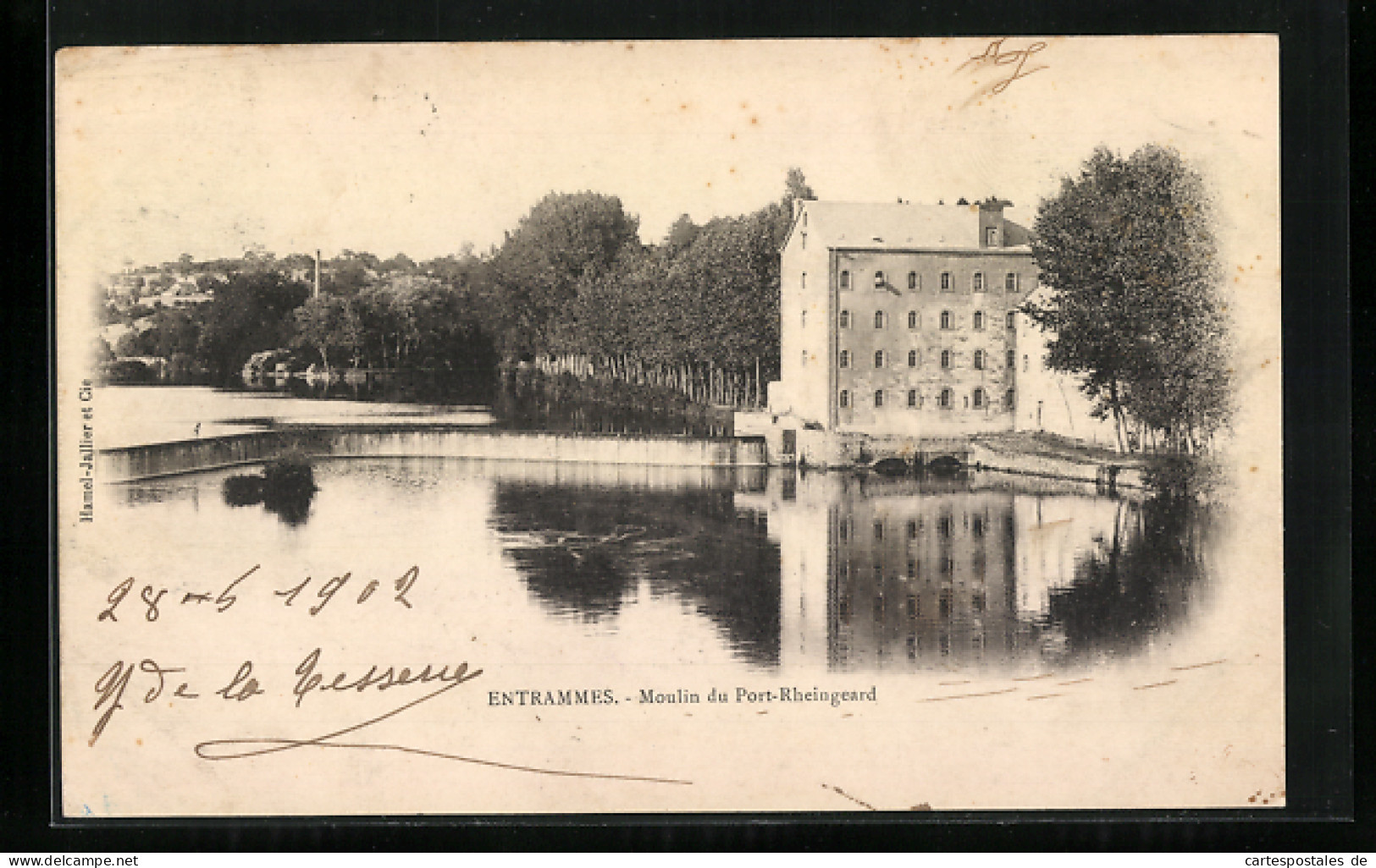 CPA Entrammes, Moulin Du Port-Rheingeard  - Entrammes