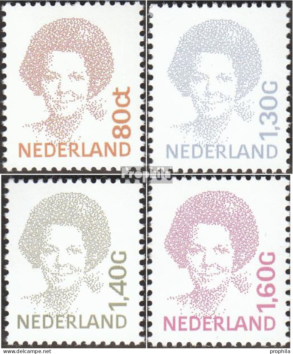 Niederlande 1411y A-1414y A (kompl.Ausg.) Postfrisch 1991 Königin Beatrix - Nuevos