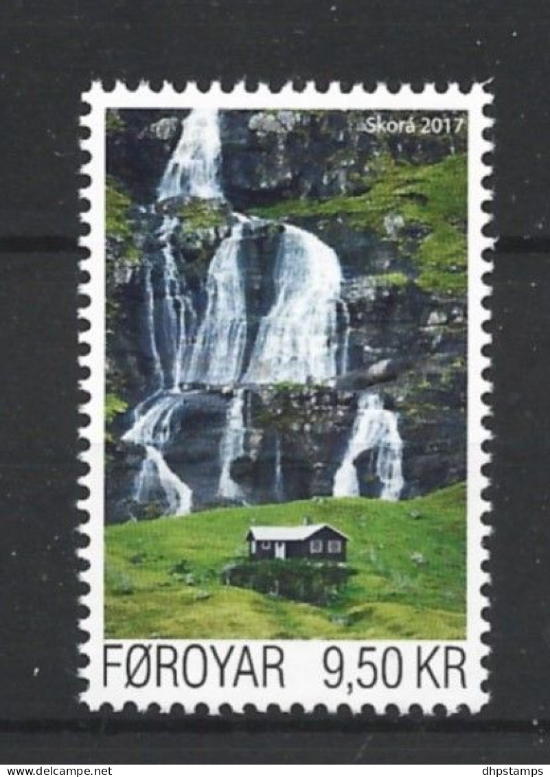 Faroer 2017 Skora Waterfall Y.T. 876 ** - Islas Faeroes