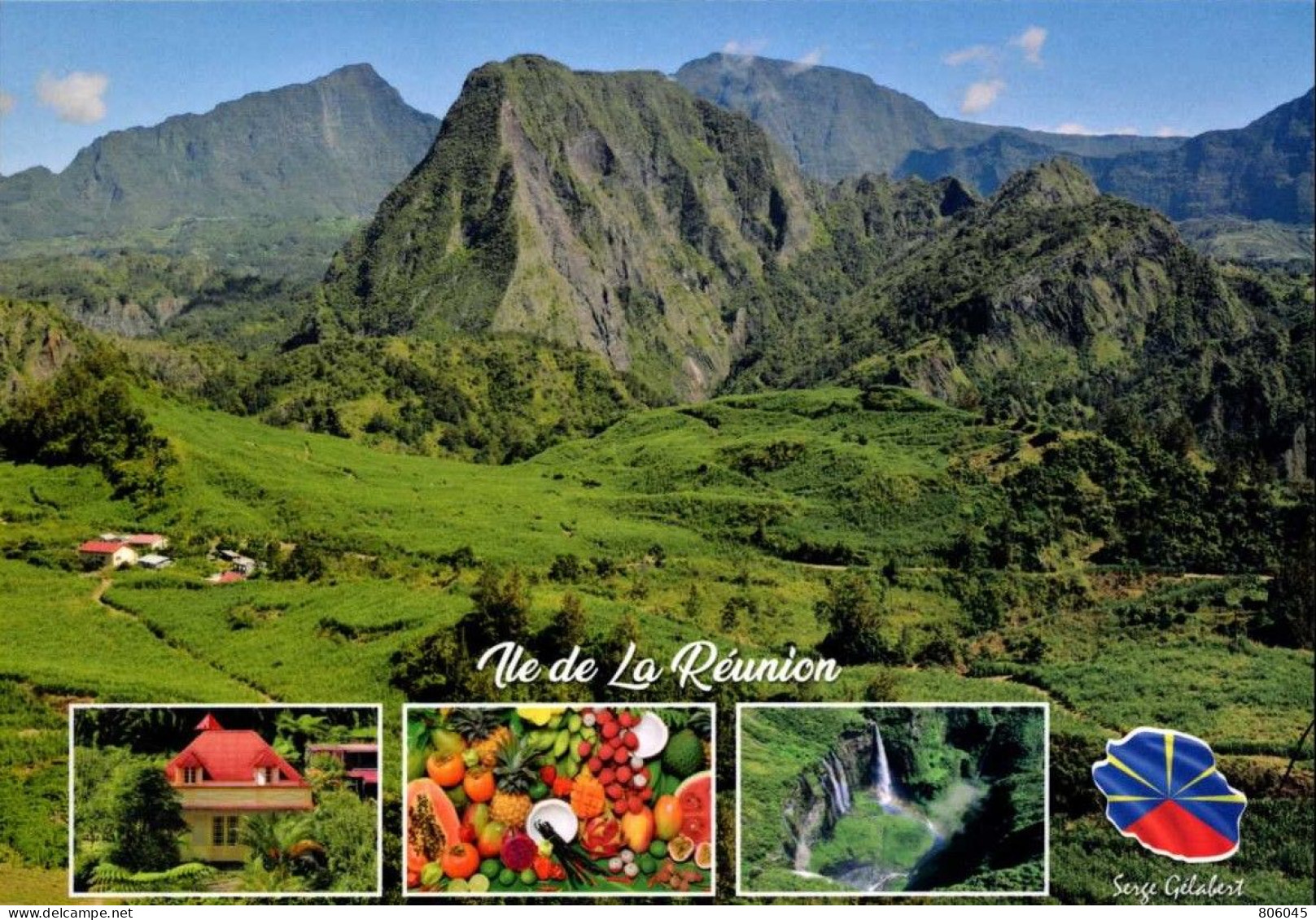 La Réunion - Le Piton D'Anchaing Dans Le Cirque De Salazie - Reunion