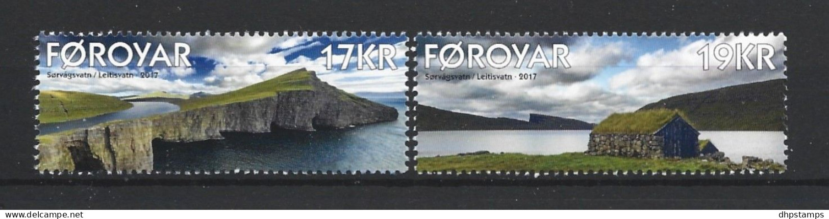 Faroer 2017 Landscape Y.T.  883/884 ** - Islas Faeroes