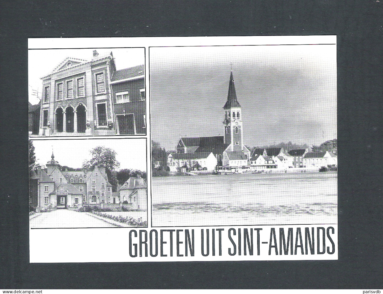 SINT-AMANDS - GROETEN UIT SINT-AMANDS - GEMEENTEVERKIEZINGEN 1988  (12.425) - Sint-Amands