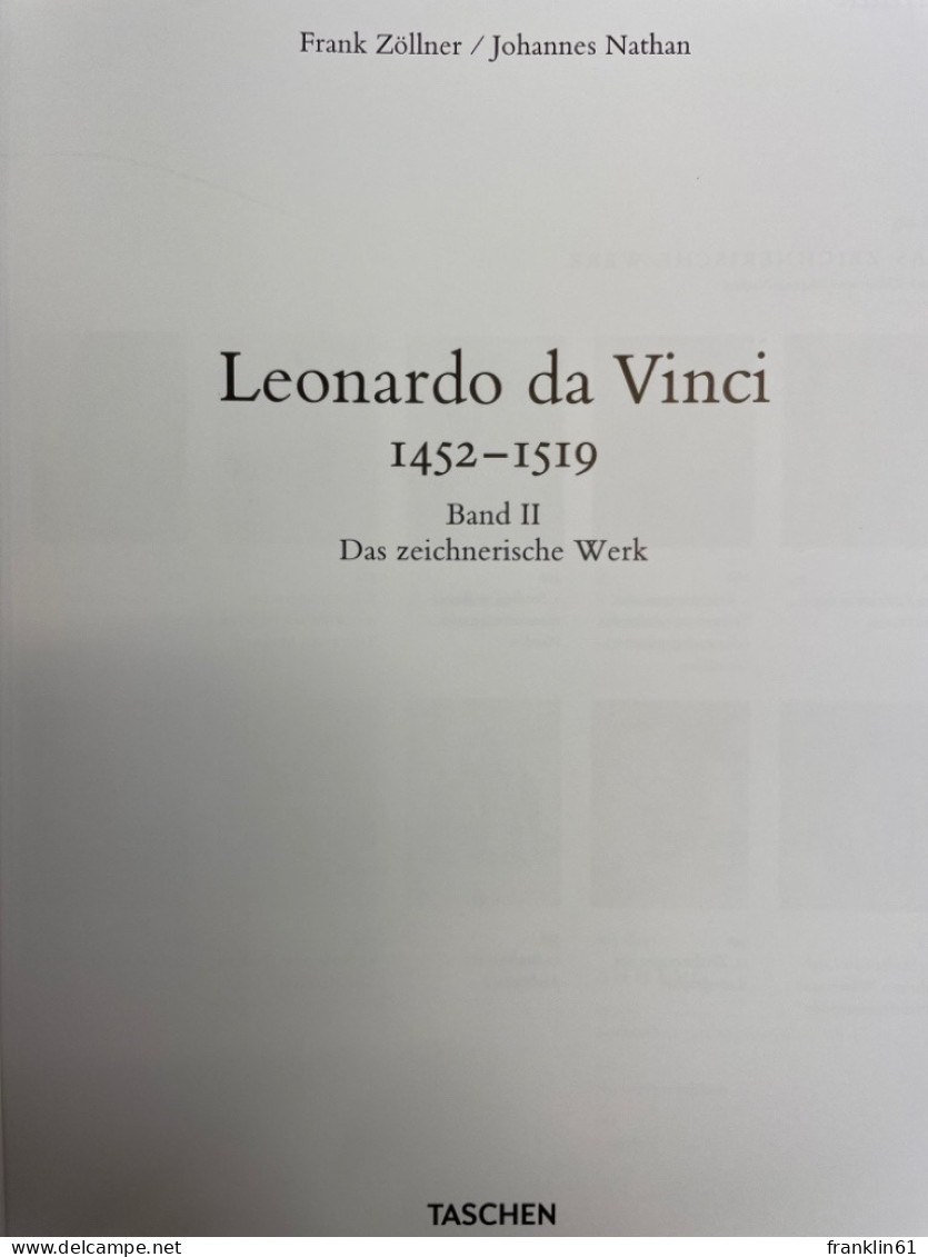 Leonardo Da Vinci : 1452 - 1519 ; [sämtliche Gemälde Und Zeichnungen]. Band 1 Und 2 Im Schuber. - Other & Unclassified