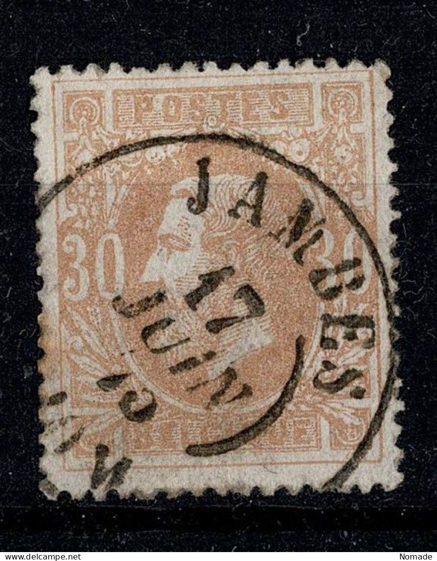 Belgique COB 33 Belle Oblitération Jambes - 1869-1883 Leopoldo II