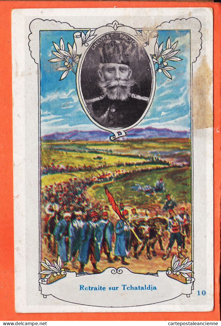 24820 /⭐ Chromo LEOPOLD-VERGER N° 10 ◉ CHEVKET PACHA Retraite TCHATALDJA Guerre BALKANS ◉ Phonographe IDEAL DEBRAY - Autres & Non Classés