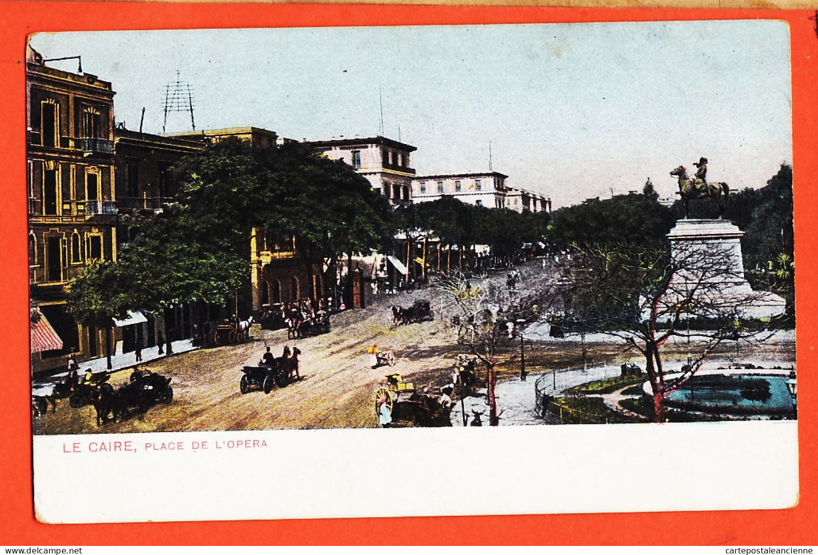 24698 / ⭐ LE CAIRE Egypte ◉  Lichtenstern & Harari N° 27 ◉ Place De L'Opera CAIRO Egypt 1900s - Cairo
