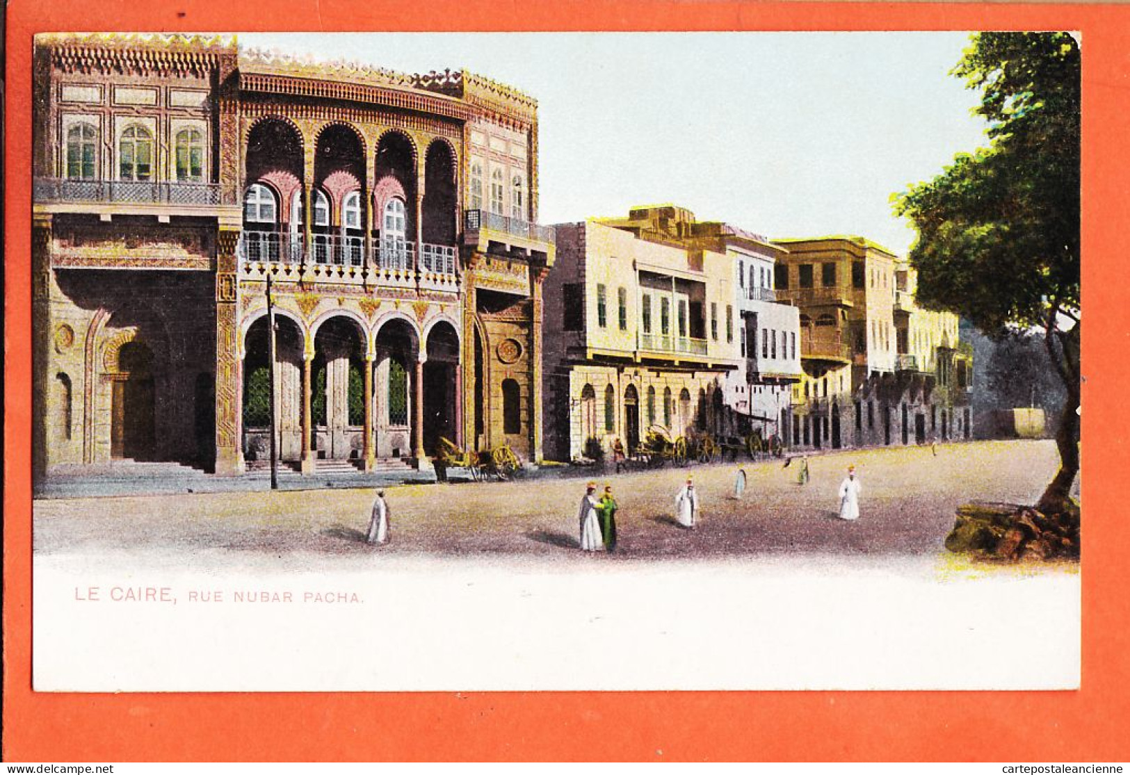 24677 / ♥️ Peu Commun Lichtenstern & Harari N° 348 ◉ LE CAIRE Egypte ◉ Rue NUBAR PACHA Street ◉ 1905s Egypt - Cairo