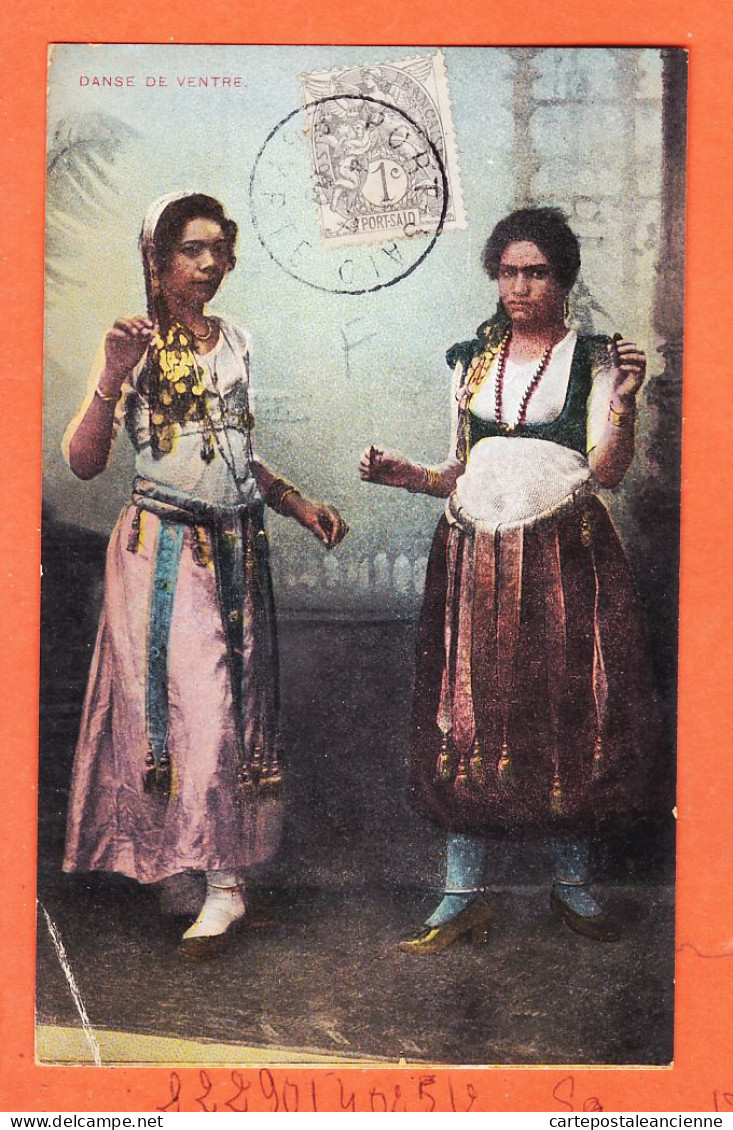 24631 / ⭐ Ethnic Egypte ◉ Danse De Ventre Danseuses Egyptiennes Belly Dance 1905s ◉ LICHTENSTERN-HARARI 145 CAIRO Egypt - Personen
