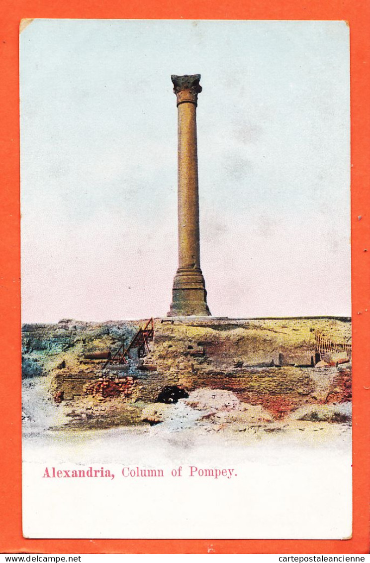 24527 / ⭐ ◉  ALEXANDRIA Egypt ◉ Column Of POMPEY ALEXANDRIE Colonne POMPEE 1900 ◉ LICHTENSTERN-HARARI Nr 93 CAIRO Egypte - Alexandria
