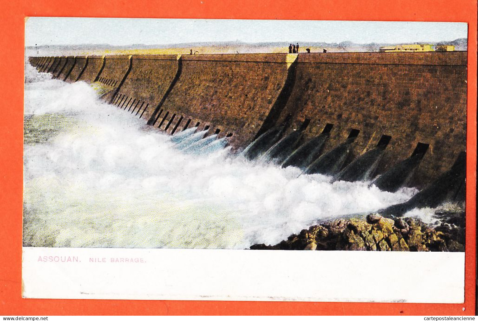 24524 / ⭐ ◉  ASSOUAN Egypt ◉ NILE Barrage NIL 1905s ◉ LICHTENSTERN-HARARI Nr 90 CAIRO Egypte - Assuan