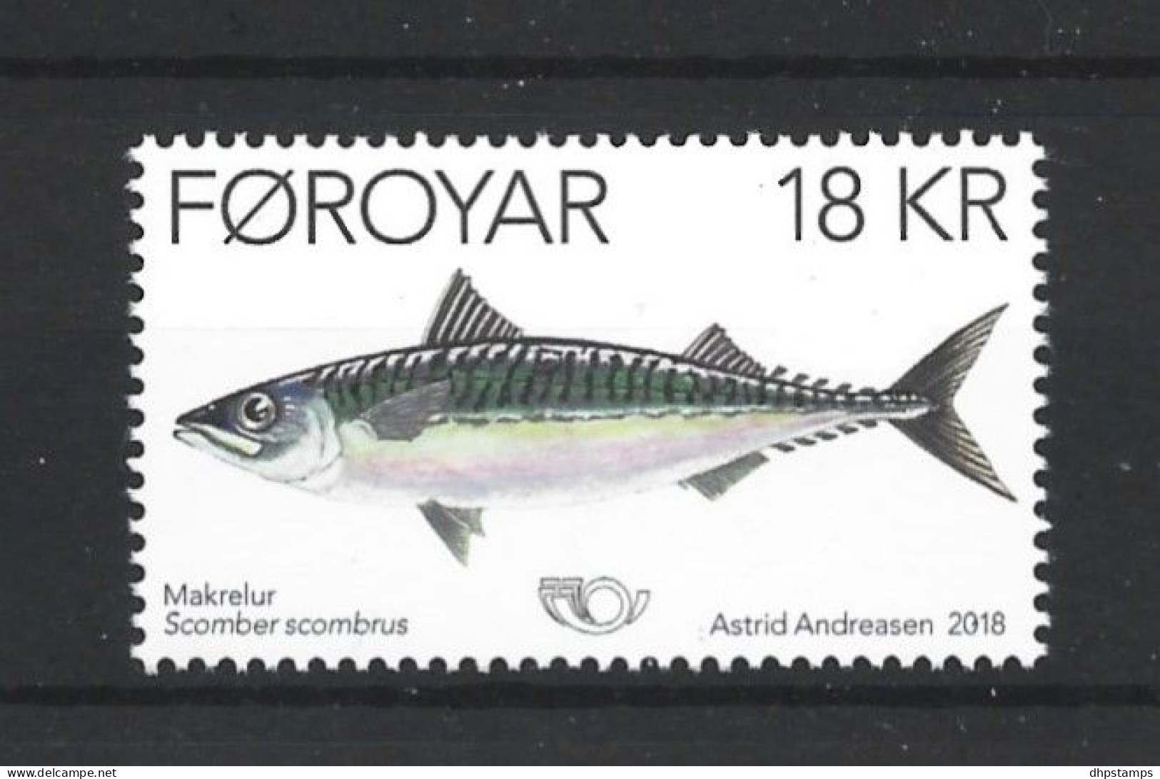 Faroer 2018 Fish  Y.T. 919 ** - Islas Faeroes