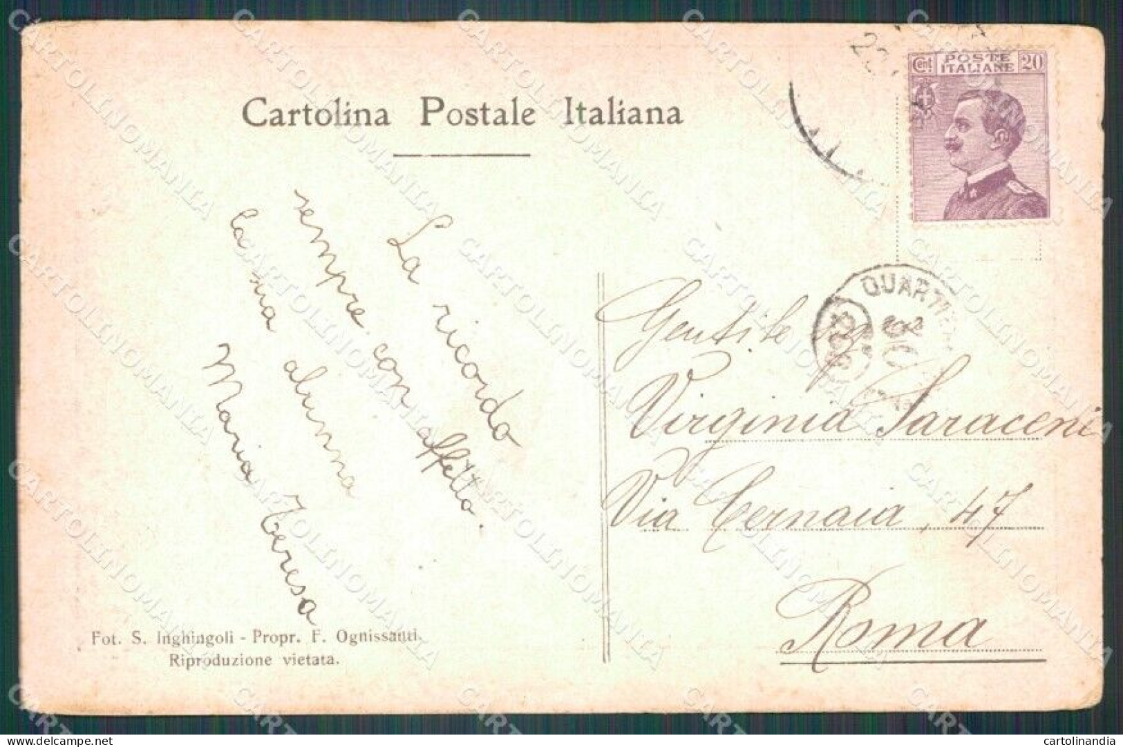 Foggia Rodi Garganico Cartolina VK1466 - Foggia