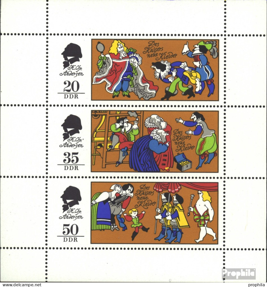 DDR 2096-2098 Kleinbogen (kompl.Ausgabe) Postfrisch 1975 Märchen - Nuovi