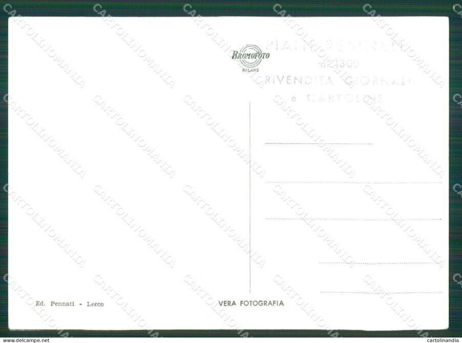 Lecco Abbadia Lariana Piani Resinelli Foto FG Cartolina KB4321 - Lecco