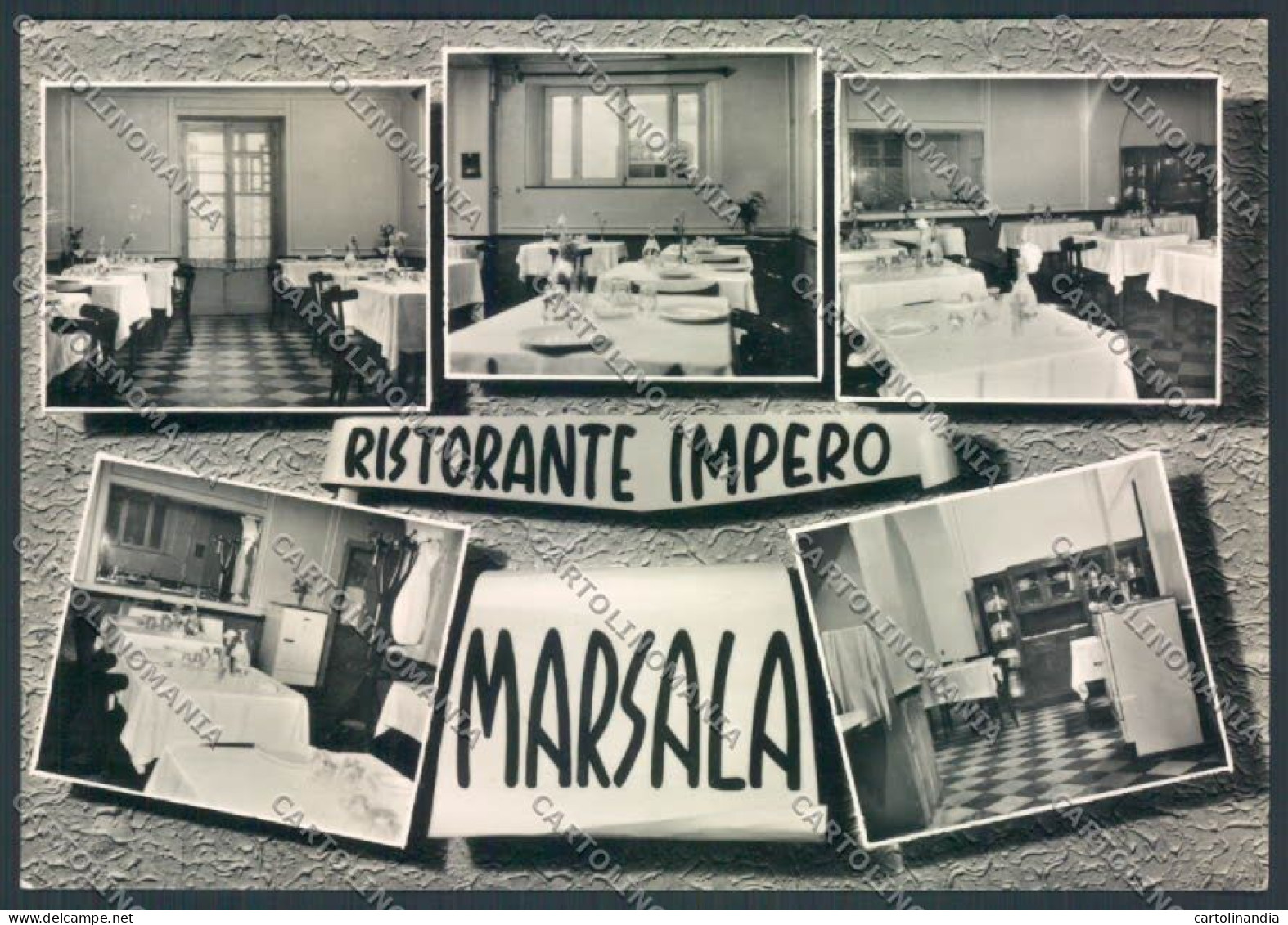 Trapani Marsala Ristorante Foto FG Cartolina ZF7310 - Trapani