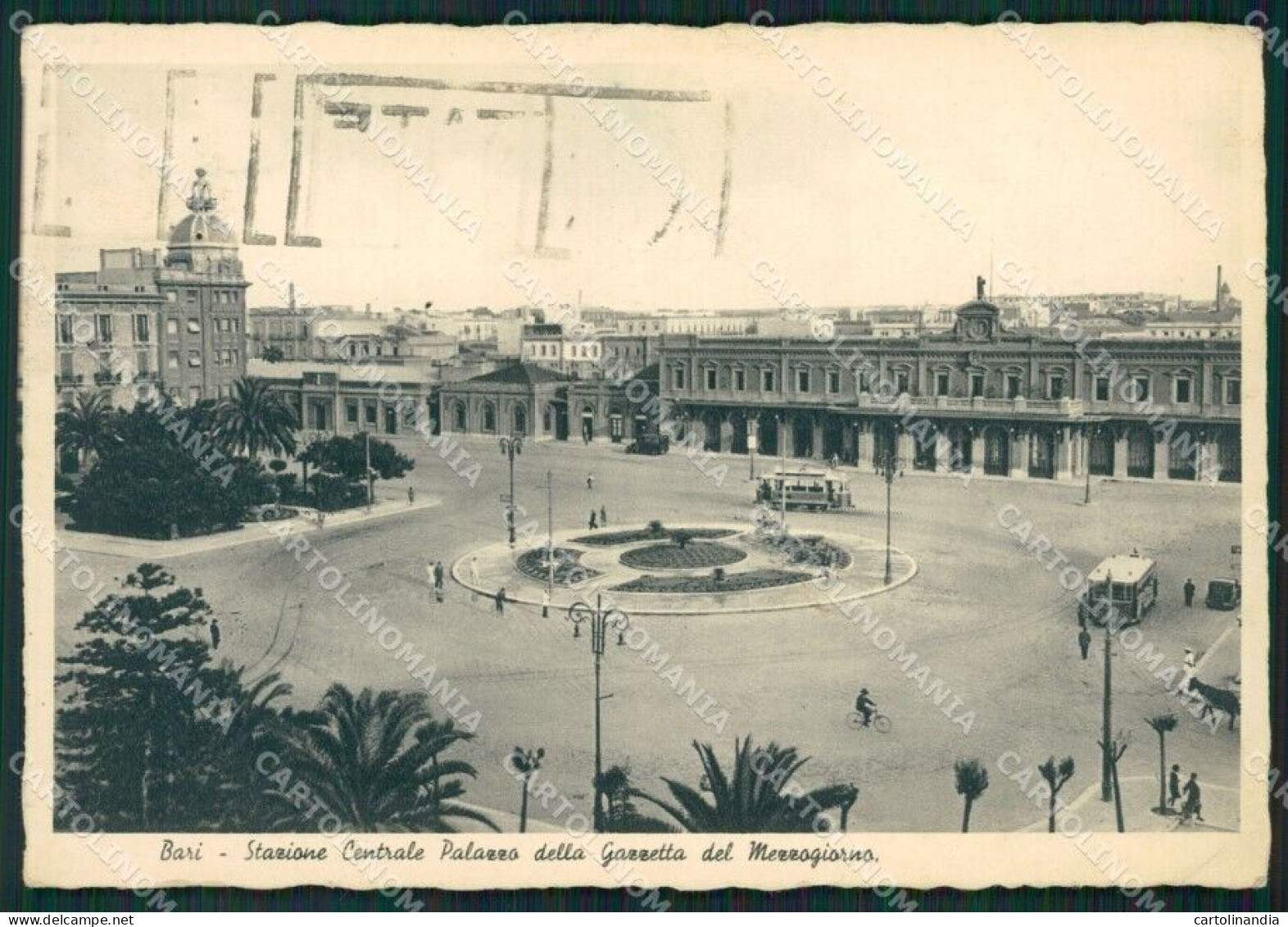 Bari Città Stazione Centrale FG Cartolina ZK0191 - Bari