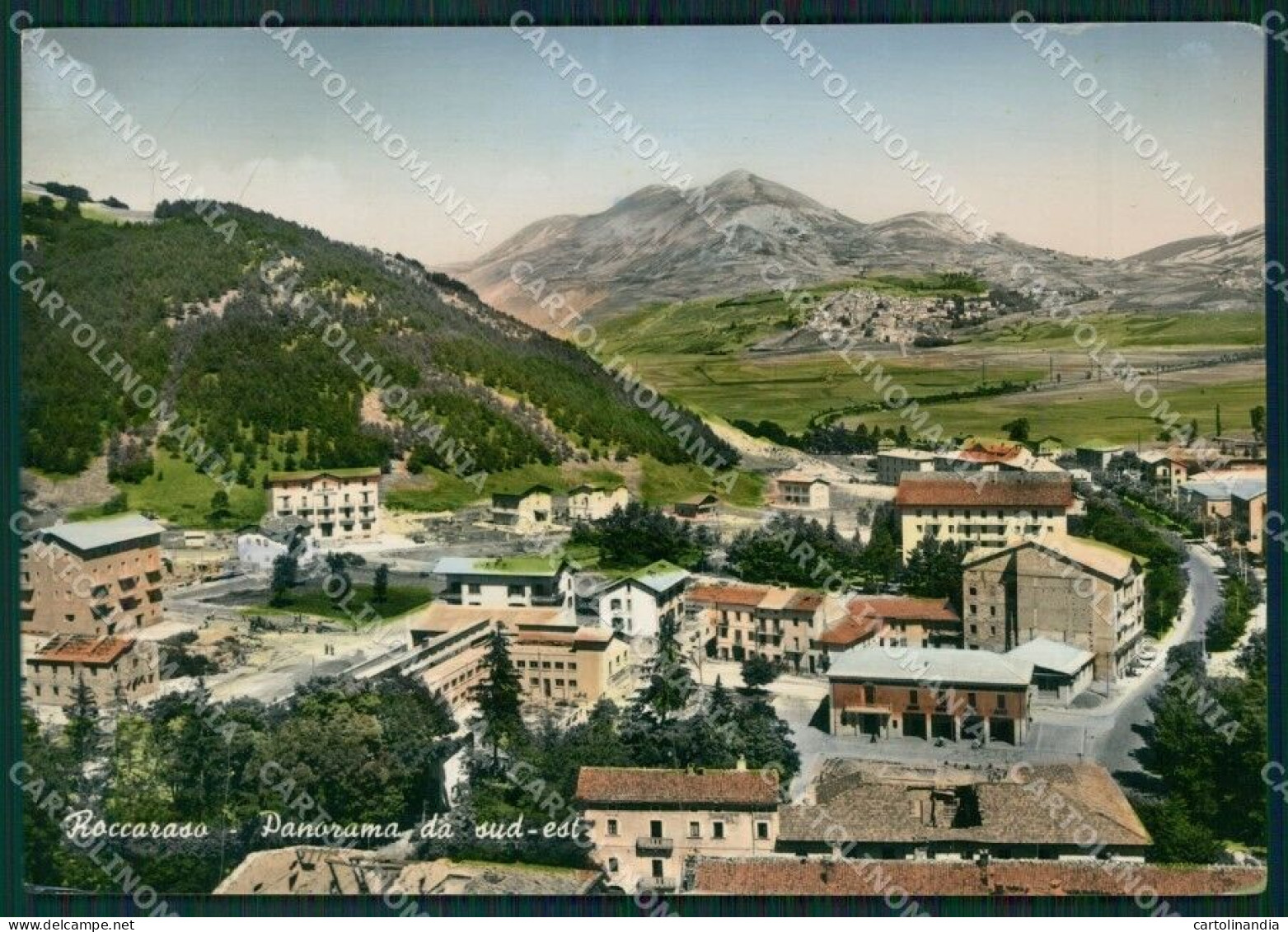 L'Aquila Roccaraso PIEGHE Foto FG Cartolina ZKM8381 - L'Aquila