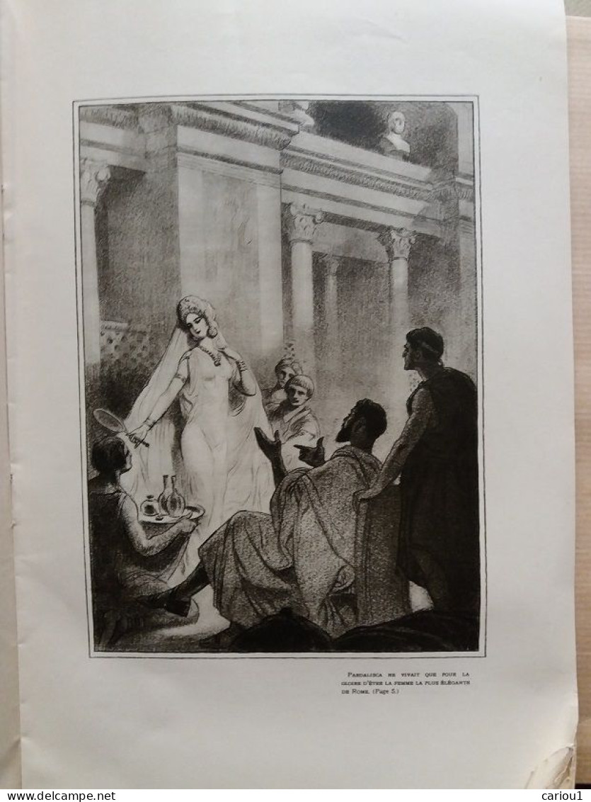 C1 Du Bois LE SECRET DE LA VILLA DES TROIS CYPRES Illustration 1925 LEROUX Rome Antique COMPLET PORT INCLUS France - 1901-1940