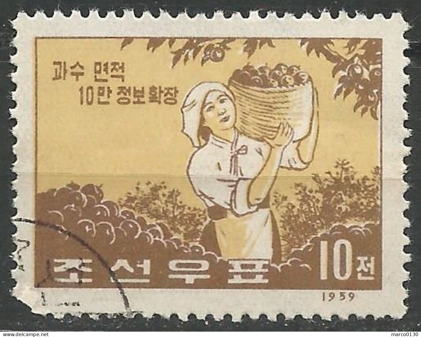 COREE DU NORD N° 196 OBLITERE - Korea, North