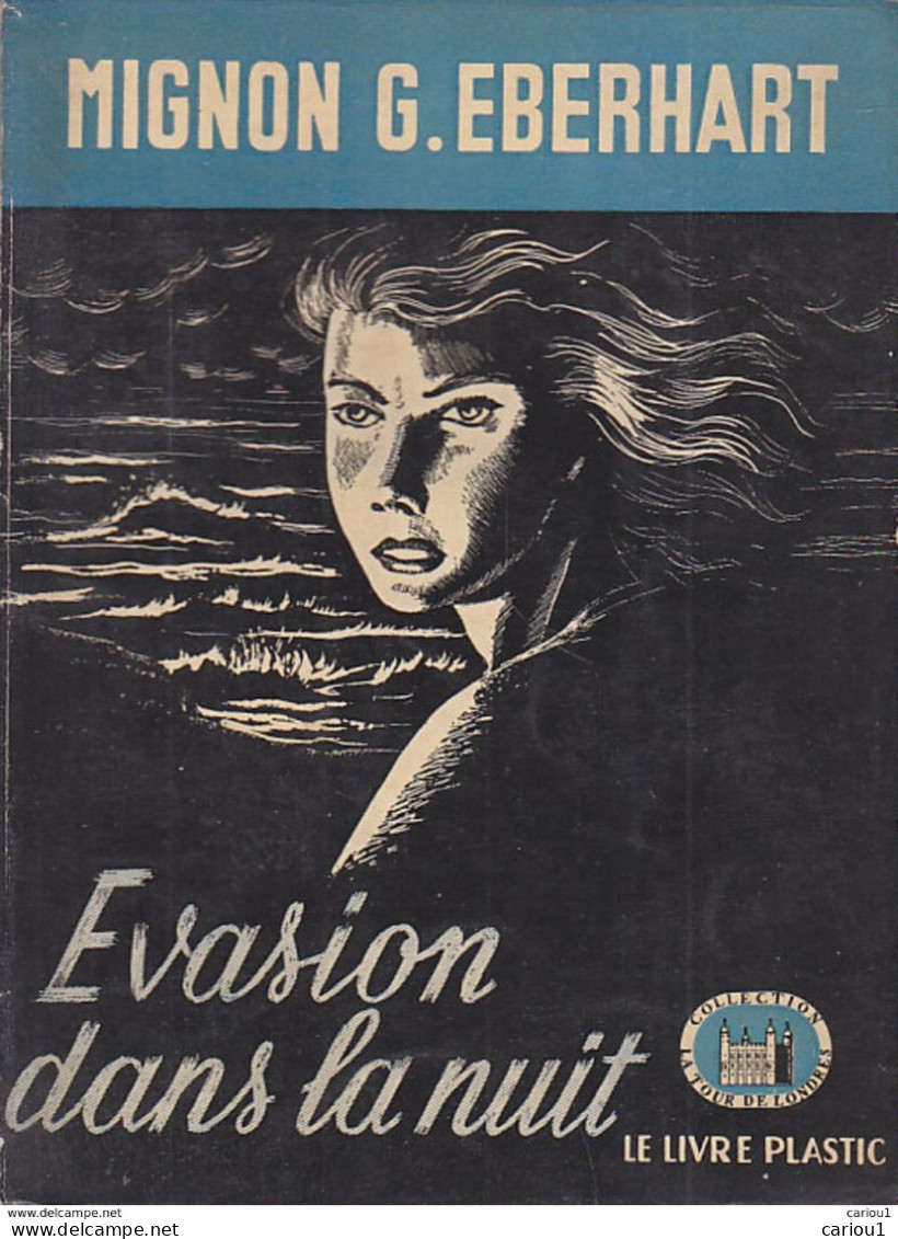 C1 Mignon G. EBERHART Evasion Dans La Nuit EO 1948 Escape The Night PORT INCLUS - Livre Plastic - La Tour De Londres