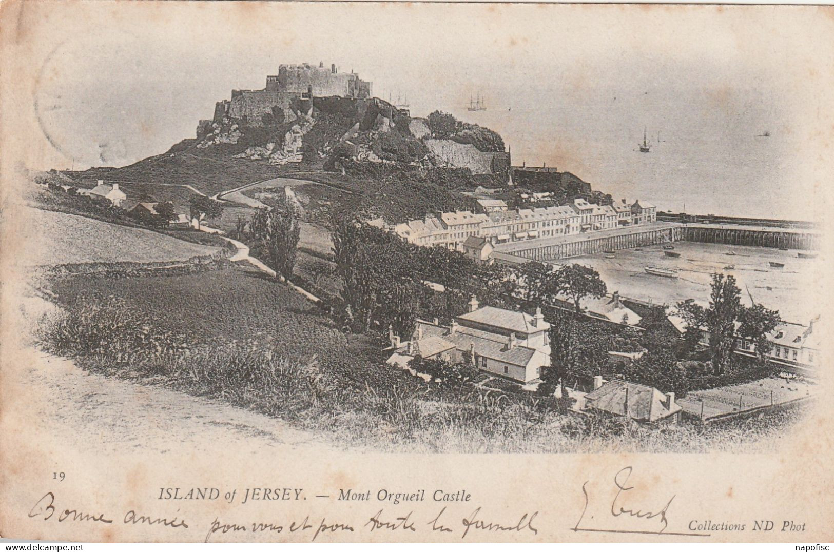 98-Island Of Jersey Mont Orgueil Castle - Other & Unclassified