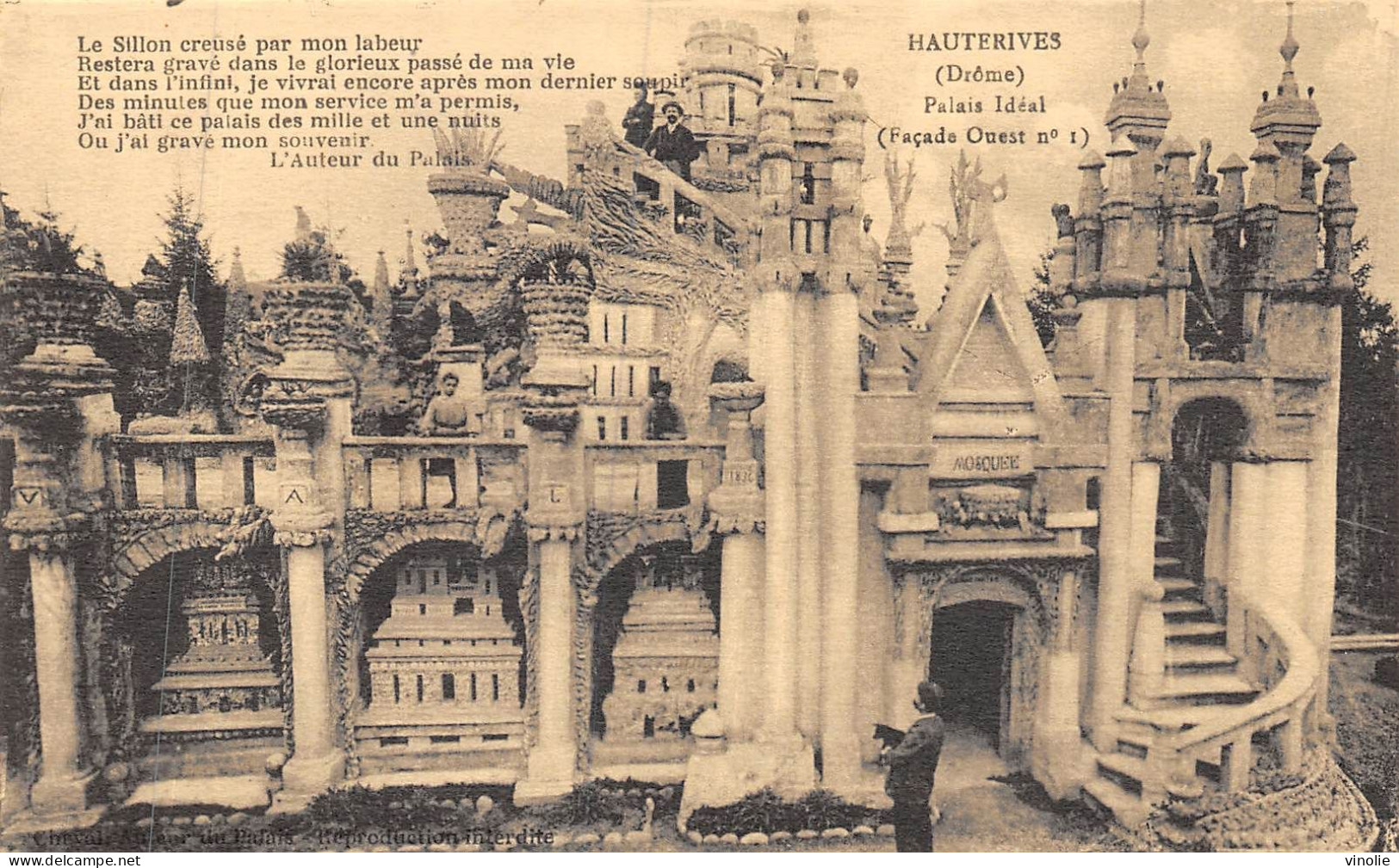 24-4824 : HAUTERIVES. LE PALAIS IDEAL - Hauterives