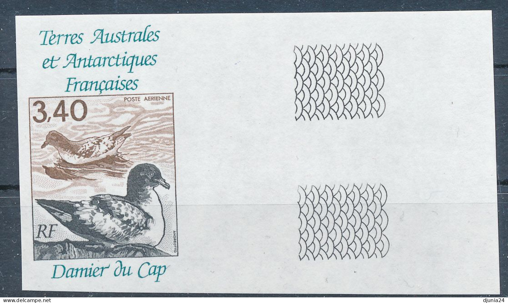 BF0737 / FRANCE / TAAF  -  1992 -  Kapsturmvogel   -  Imperforated  -  Michel 289U  ** / MNH - Neufs