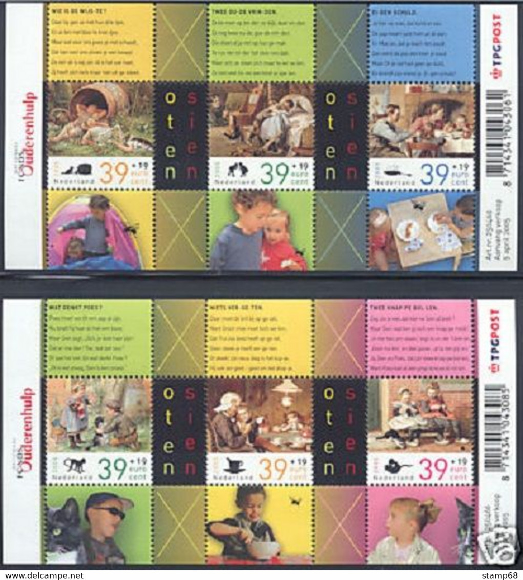 Nederland NVPH 2338-39 Vel Zomerzegels Ot En Sien 2005 MNH Postfris - Unused Stamps
