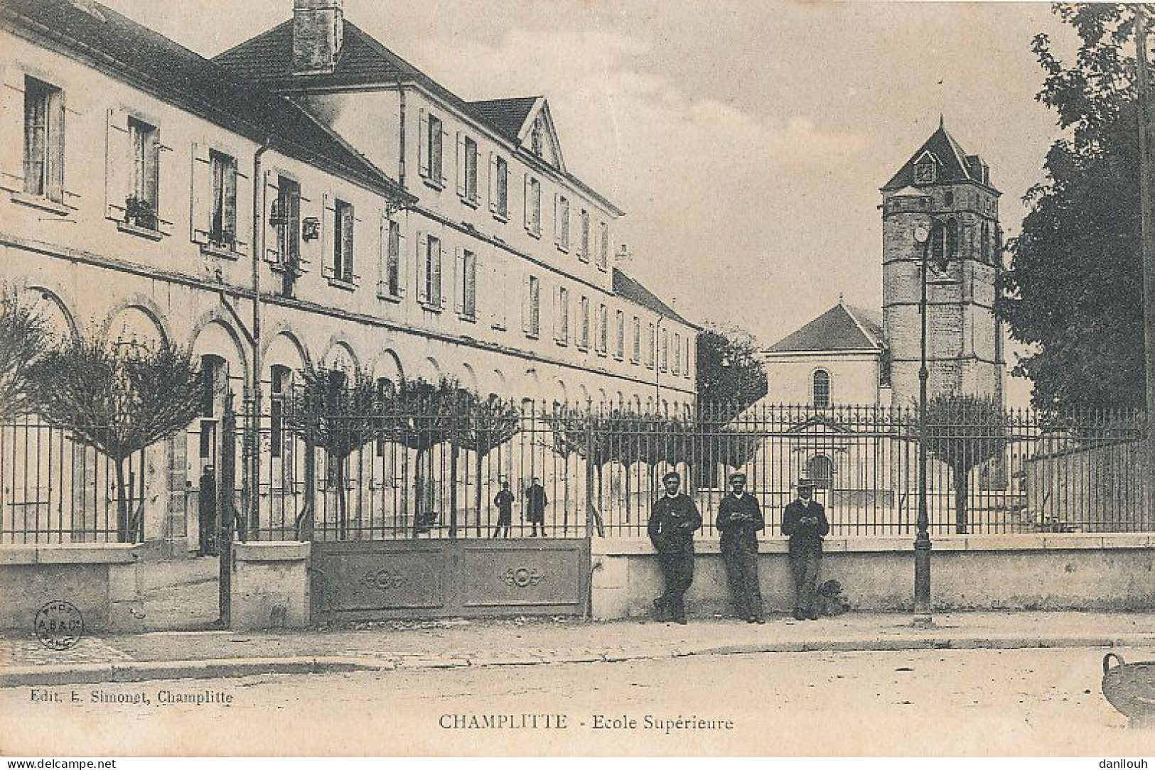 70 // CHAMPLITTE   Ecole Supérieure    Edit Simonet - Champlitte