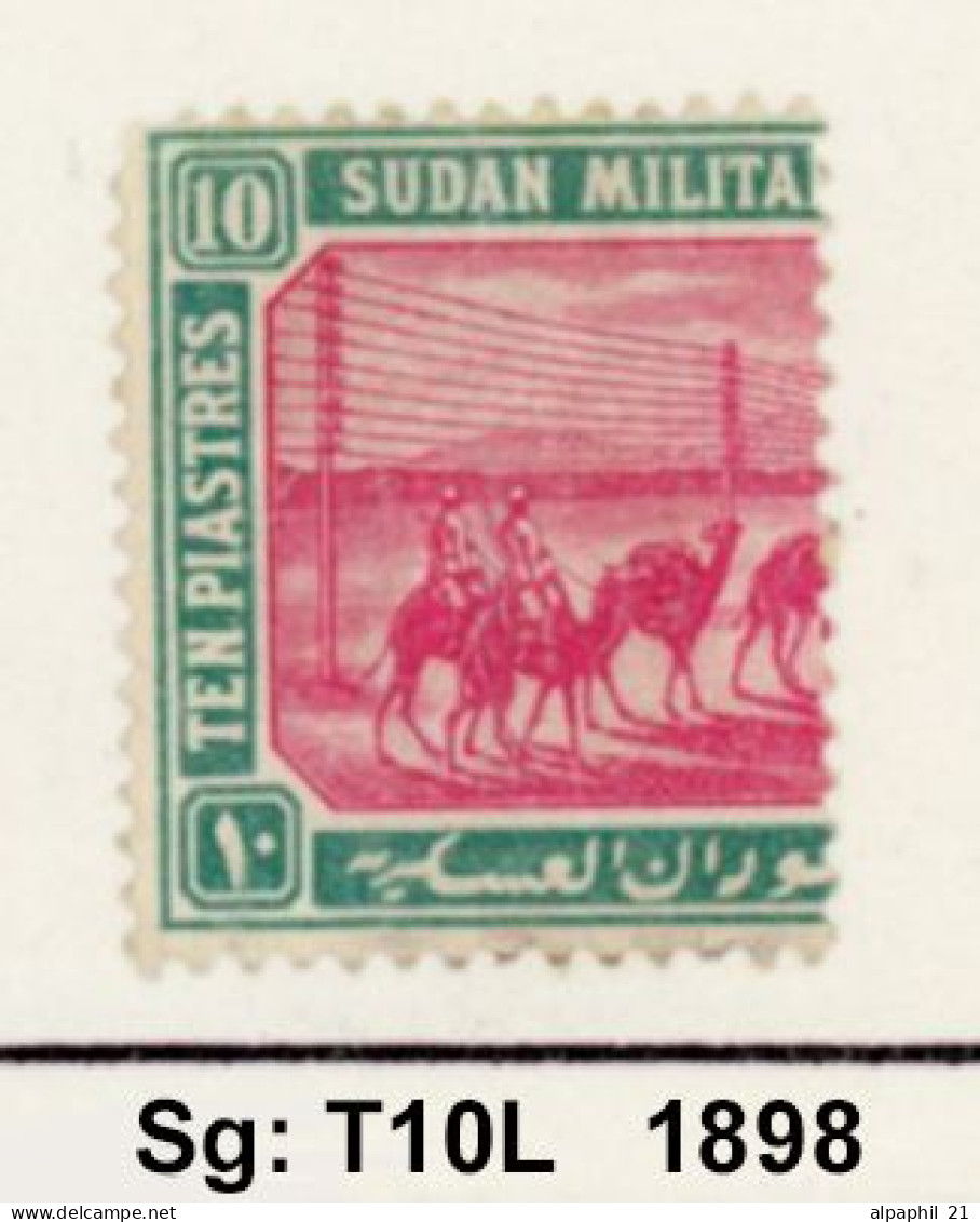 Sudan, Military Telegraphs Nr. T10L - Soedan (1954-...)