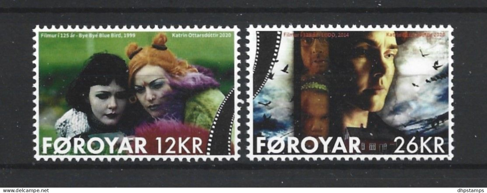 Faroer 2020 Motion Pictures 125 Y. Y.T. 983/984 ** - Faroe Islands