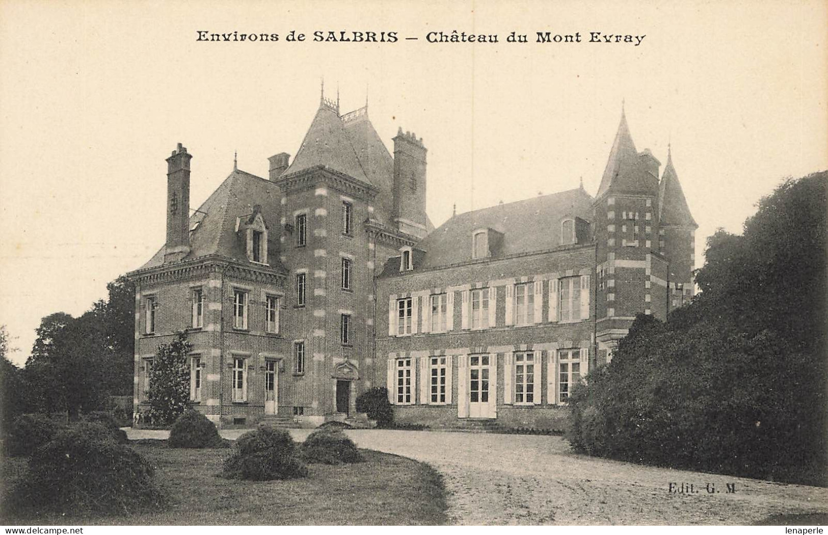 D7278 Salbris Chateau Du Mont Evray - Salbris