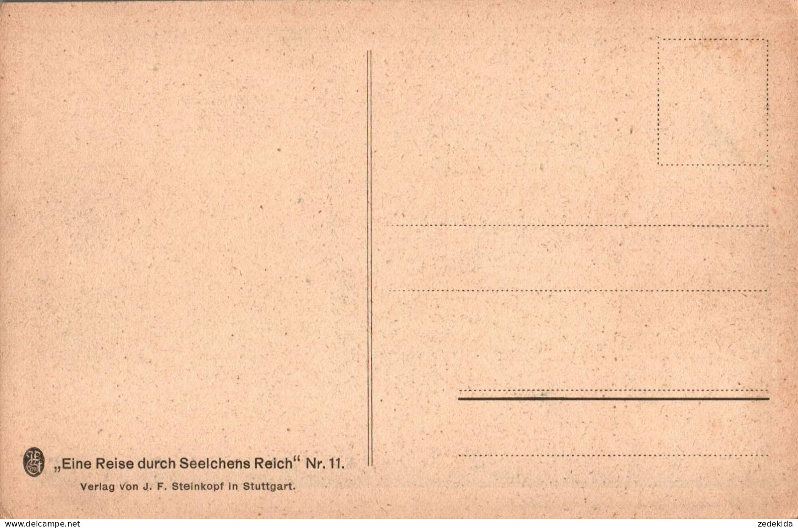 H1399 - Hommel Paul Foto Künstlerkarte - Abendstille über Dem Schloß - Verlag J.F. Steinkopf Stuttgart - Andere & Zonder Classificatie