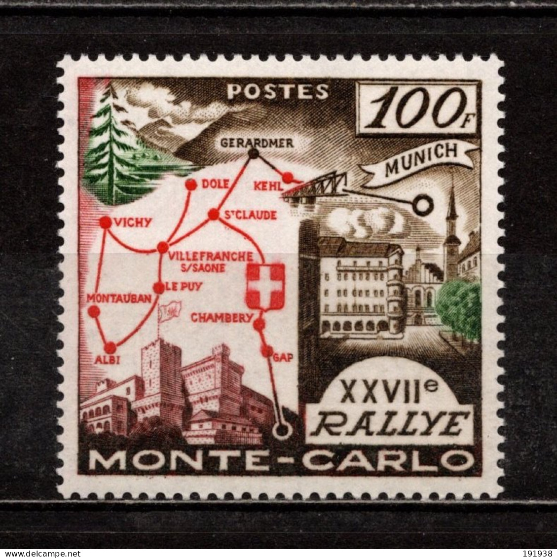 Monaco N° 491**, Superbe - Unused Stamps