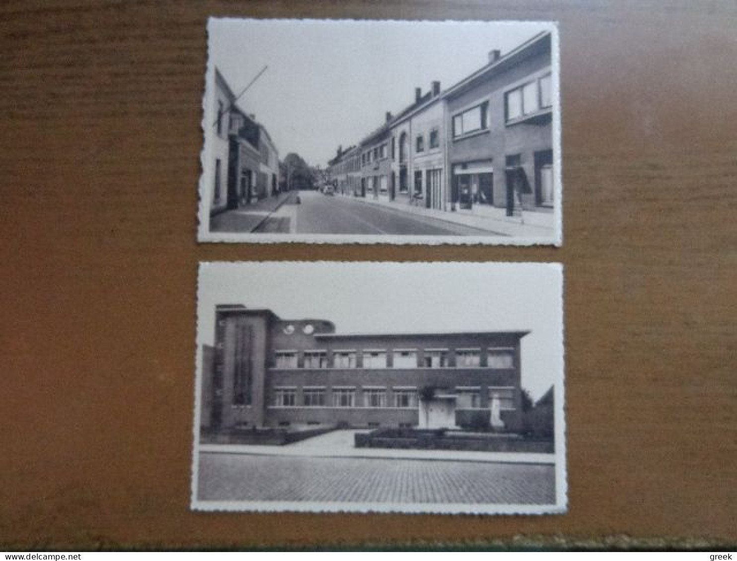 2 Postkaarten Van Essen: Stationstraat + Kliniek Sint Jozef --> Onbeschreven - Essen