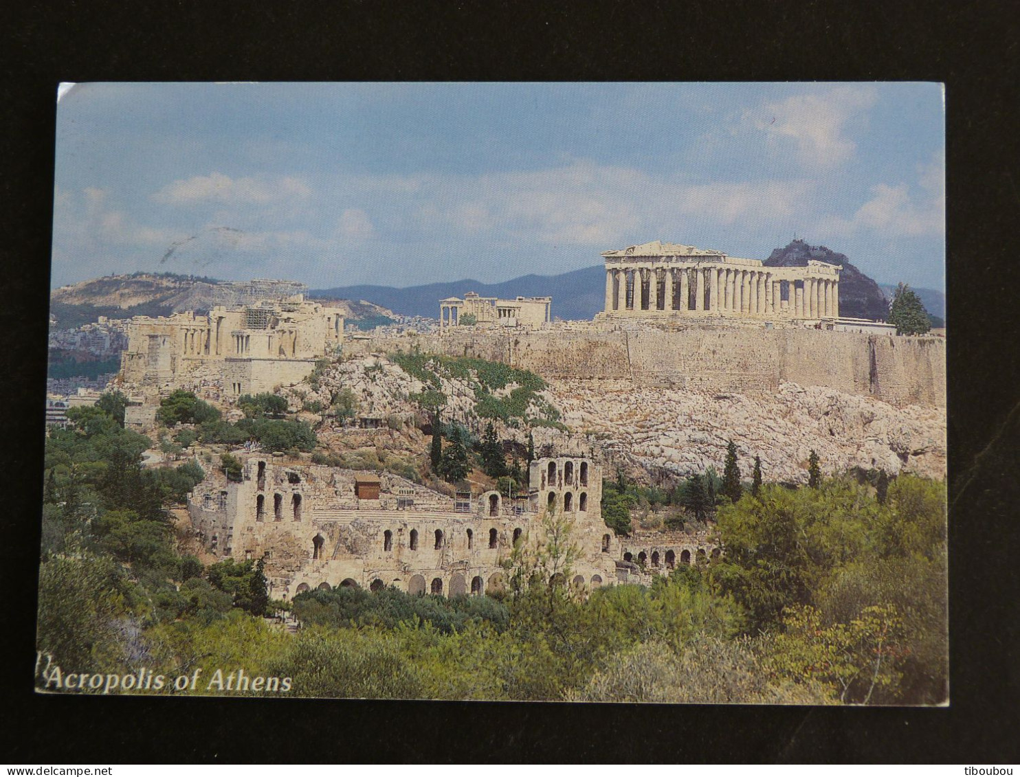 GRECE GREECE HELLAS AVEC YT 1990 PRESIDENT CONSTANTIN KARAMANLIS - ATHENES ACROPOLE - Storia Postale