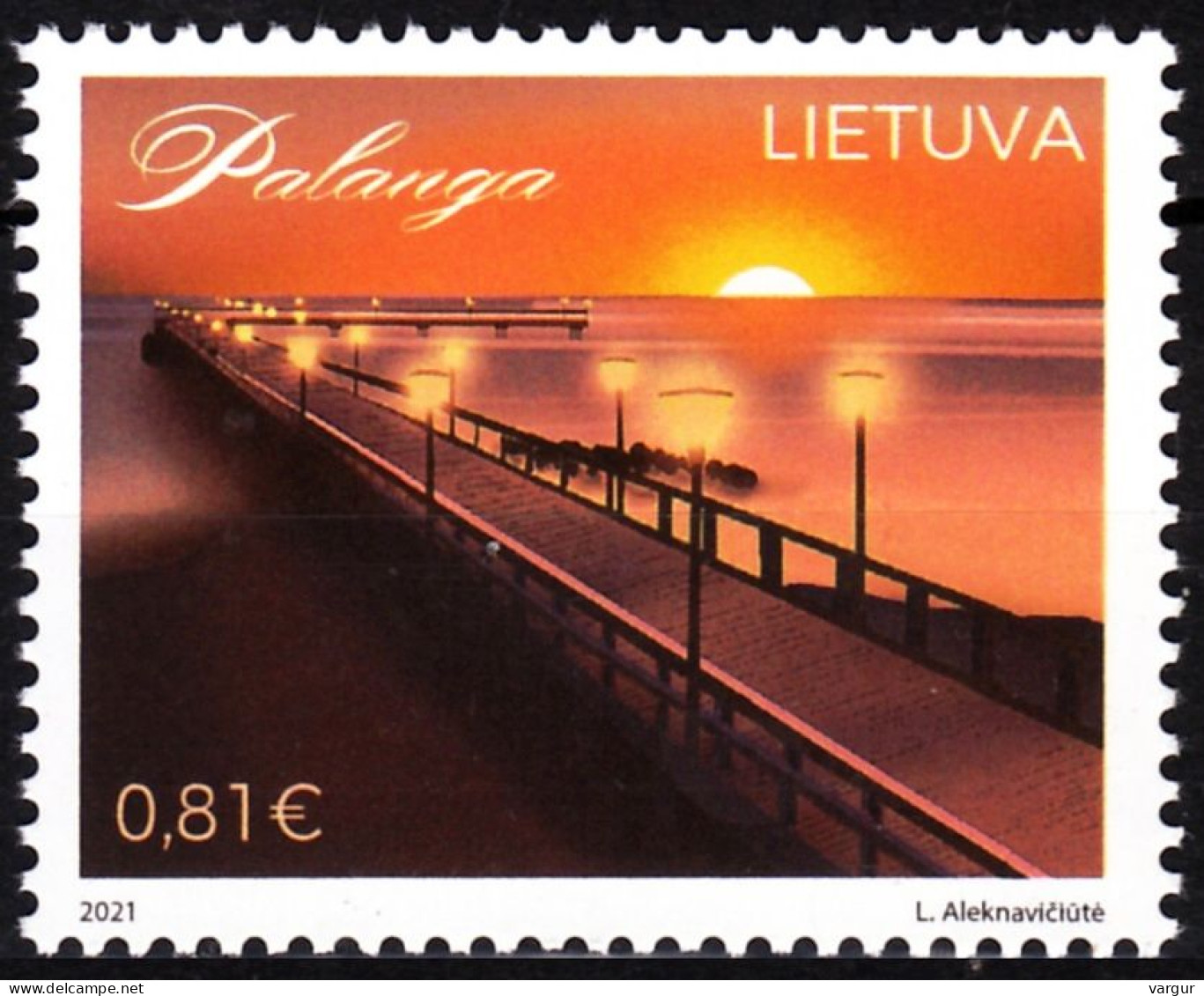 LITHUANIA 2021-05 Seashore Resort Palanga. Vacations Health, MNH - Andere & Zonder Classificatie