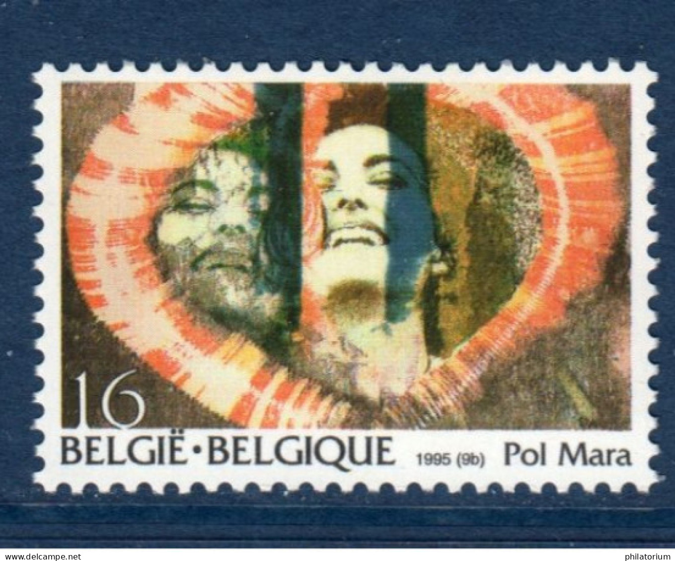 Belgique België, **, Yv 2602, Mi 2655, SG 3269, Pol Mara, - Moderni