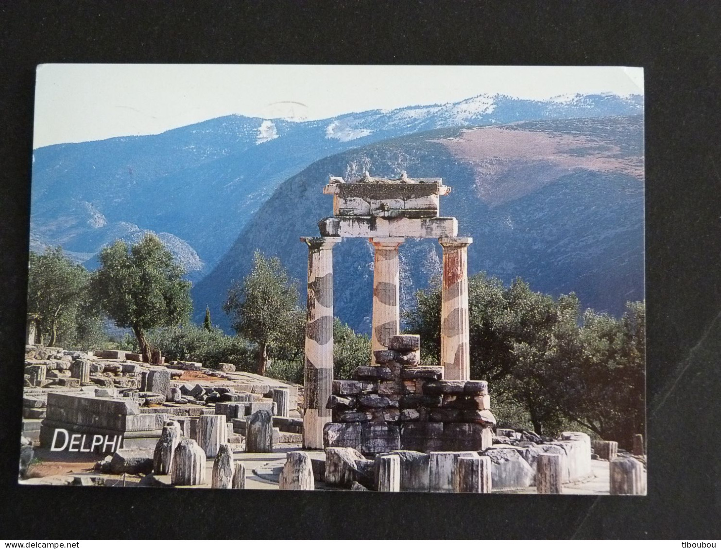 GRECE GREECE HELLAS AVEC YT 1958 CONGRES DES THRACES COSTUME IPHIGENIE - DELPHES DELPHI SANCTUAIRE ATHENA - Briefe U. Dokumente