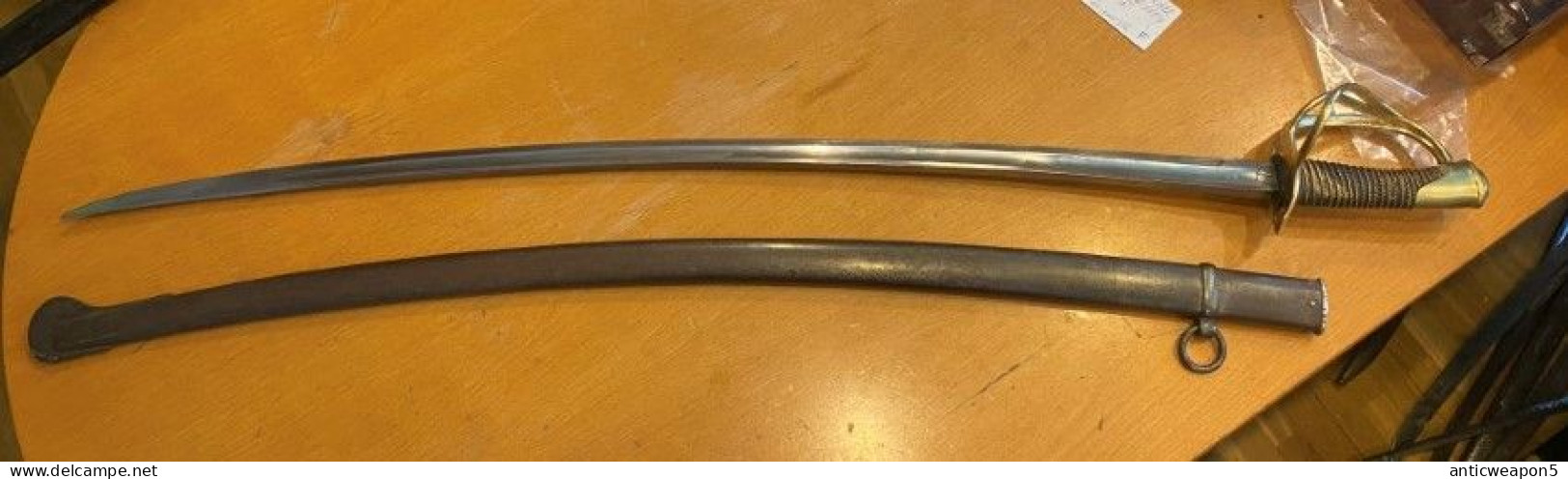 Sabre De Cavalerie. France. M1822 (C224) Fabrication 1881 - Blankwaffen