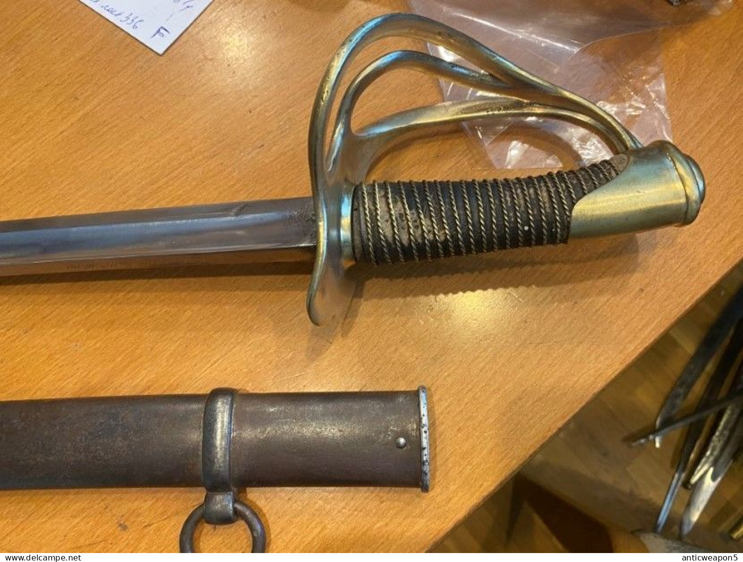 Sabre de cavalerie. France. M1822 (C224) Fabrication 1881