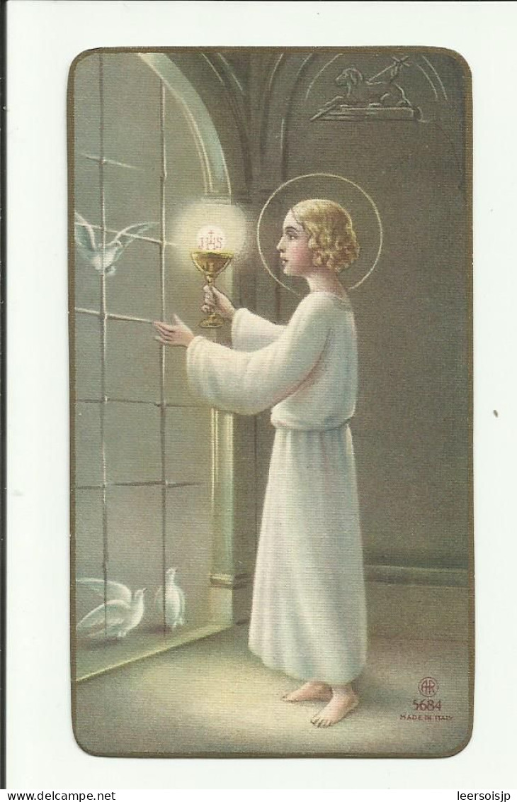 Victoire Marlière Communion Solennelle Rouveroy 1933 - Comunioni