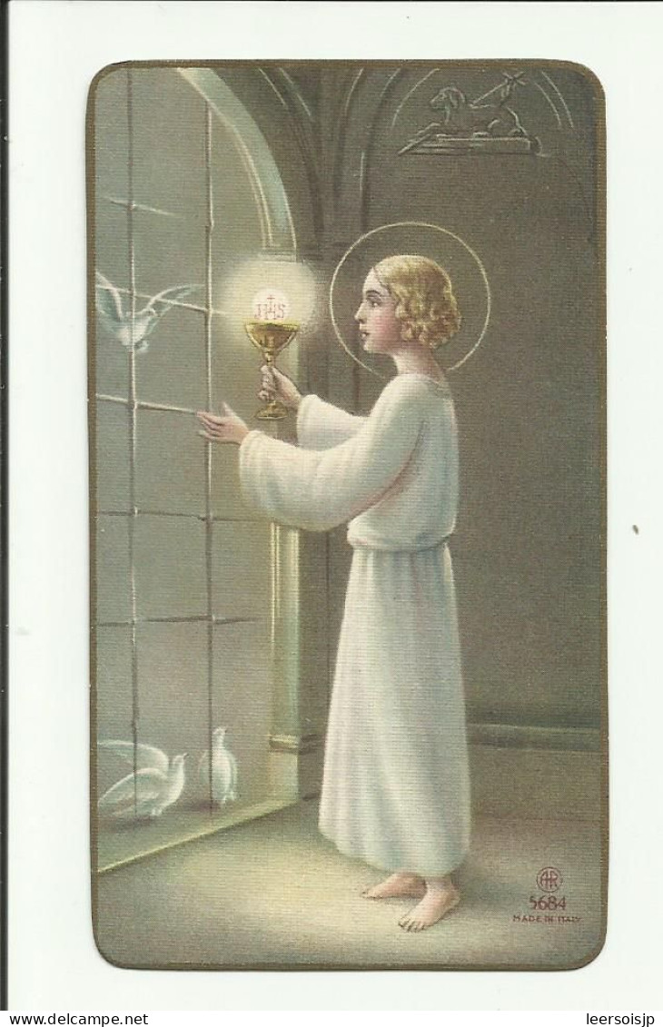 Victoire Marlière Communion Solennelle Rouveroy 1933 - Communion