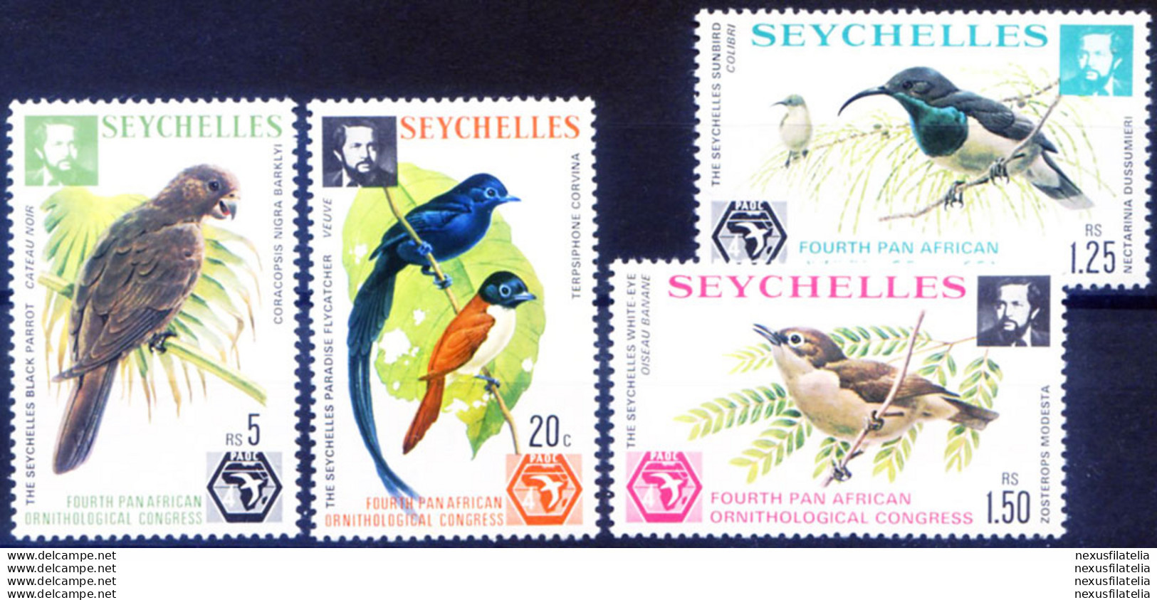 Fauna. Uccelli 1976. - Seychelles (1976-...)