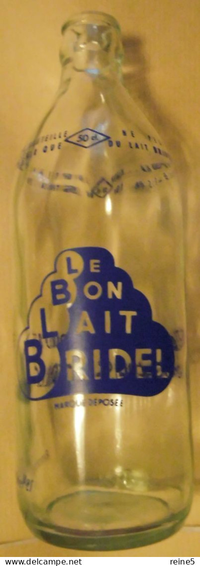 BOUTEILLE DE LAIT > LE BON LAIT BRIDEL -TRES BON ETAT -REF -0-1-5207-5219 - Karaffen