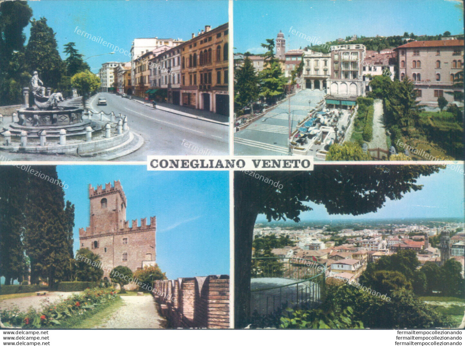 I744 Cartolina Conegliano Veneto Provincia Di Treviso - Treviso